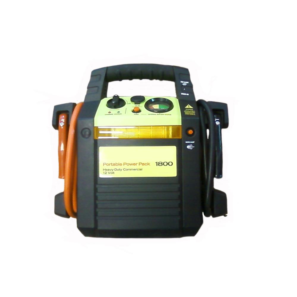 604053-01 New Heavy Duty 12 Volt Rescue 1800 Portable Battery Jump Power Pack