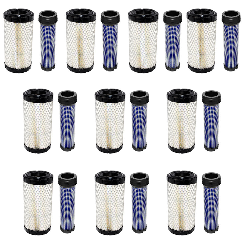 Qty. 10: Inner & Outer Air Filter
 Fits Club Car Replaces 102558201