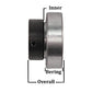 611311R1 Non-Relubri Fits CATable Cylindrical Tractor Ball Bearing With Collar