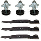 Spindles & Blades Set Fits Yard Man Replaces 490-110-C125