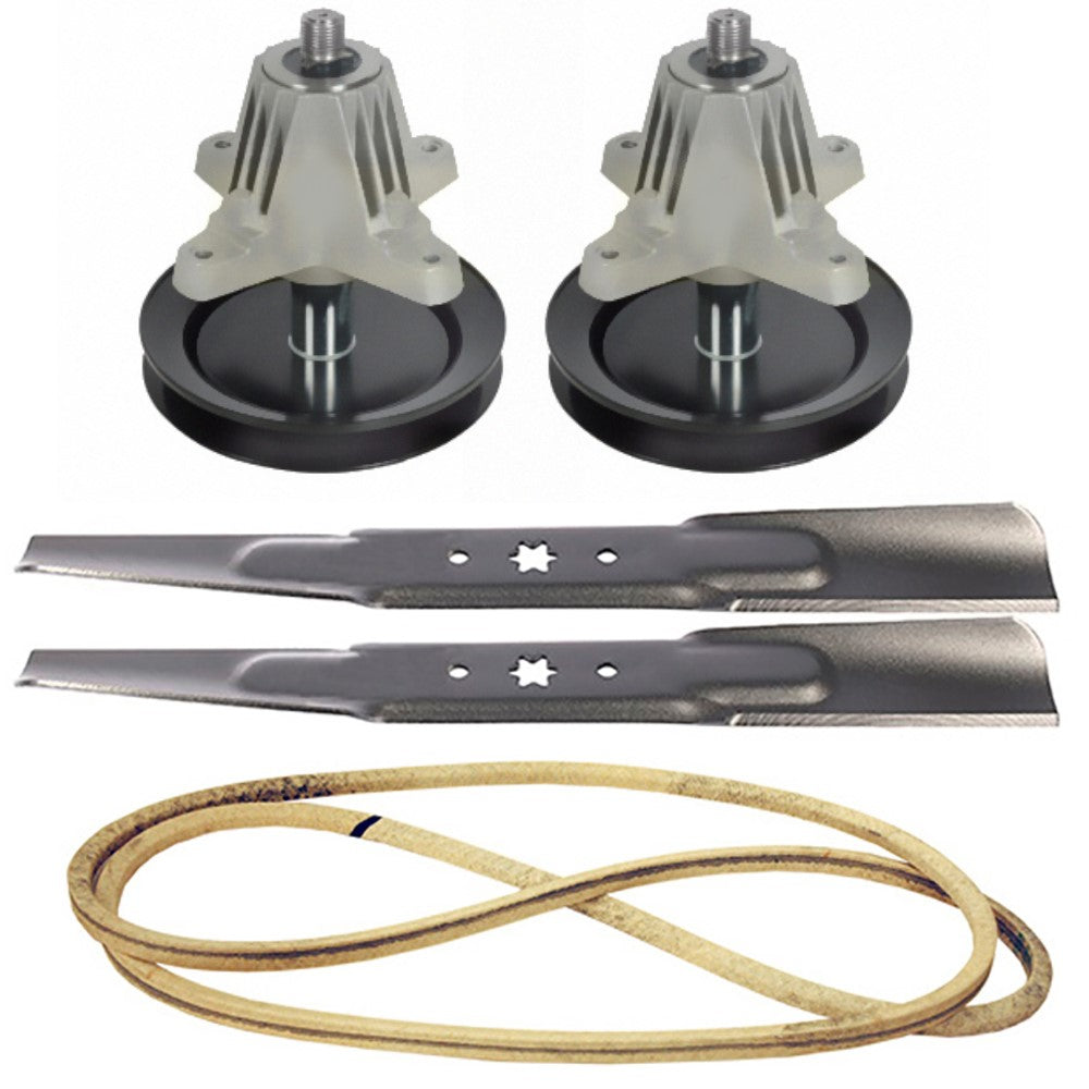 Spindle Assembly, Blade & Belt Kit Fits Craftsman Replaces 490-110-C108