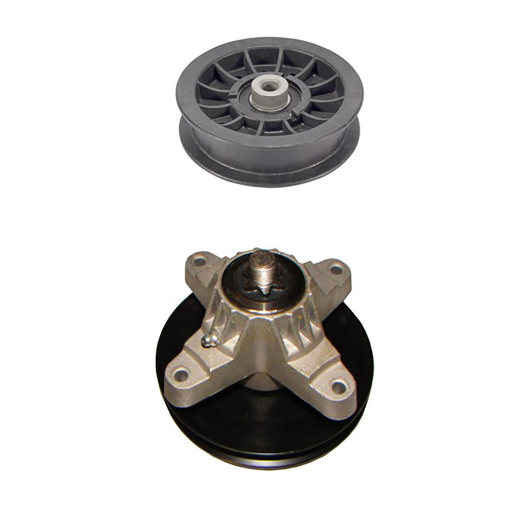 Spindle Assembly With Pulley Fits Yard Machine Replaces 12006