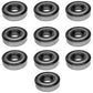 Qty. 10: Ball Bearings Fits Scag Replaces 48101