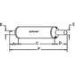 Muffler Fits Case/International Harvester Replaces 264116R92