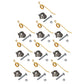 30 Rake Teeth w/ Clips Kit Fits Ford/New Holland Replaces 280744