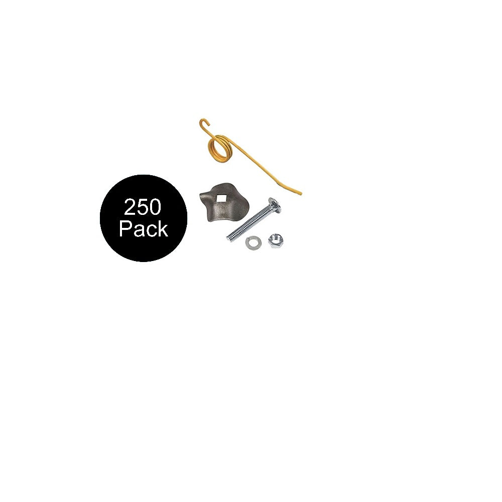 250 Rake Teeth w/ Clips Kit  Fits New Holland