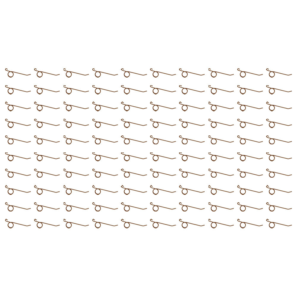 100 Pack Heavy Duty Hay Rake Teeth Tines Fits New Holland 55 56 57 256 400033