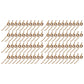 (80) Rake Teeth 804-64562 Fits Ford/New Holland 256 258 259 260 55 56 56B 57 S55