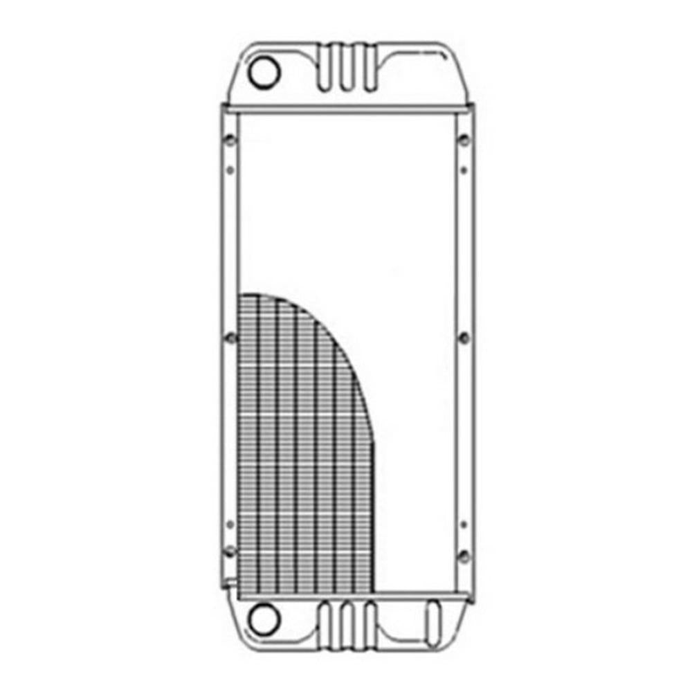 Radiator Fits Bobcat 642 642B 643 742 742B 743 6571713