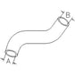Upper Radiator Hose Fits Bobcat Replaces 6578280