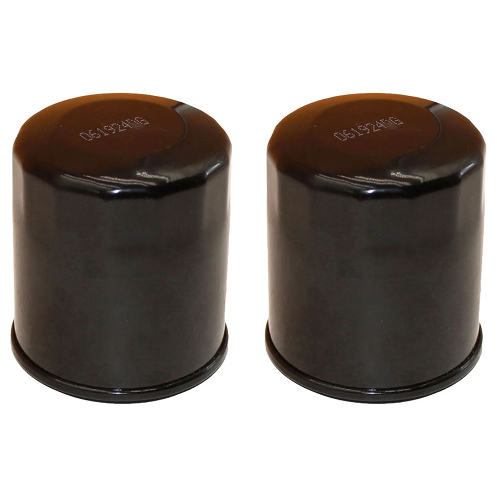 (2) Oil Filters Fits Briggs and Stratton 692513 820314 Fits JD AM101054 AM107423
