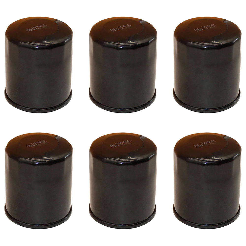 6 Oil Filters Fits Kawasaki 49065-0724 49065-2071 Fits John Deere AM101054