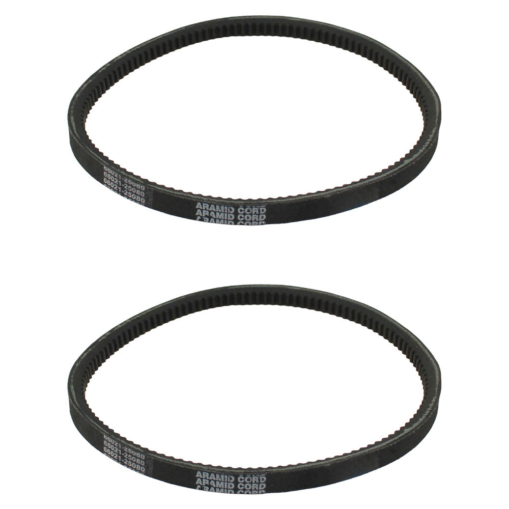 Made With Aramid REPLACEMENT PTO SHAFT BELT Fits Kubota 66021-25080 SET OF 2