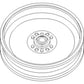 663887R91 Pulley Assembly Fits Case IH 1060 1420 1440 1460 1470 1480 1482 1620