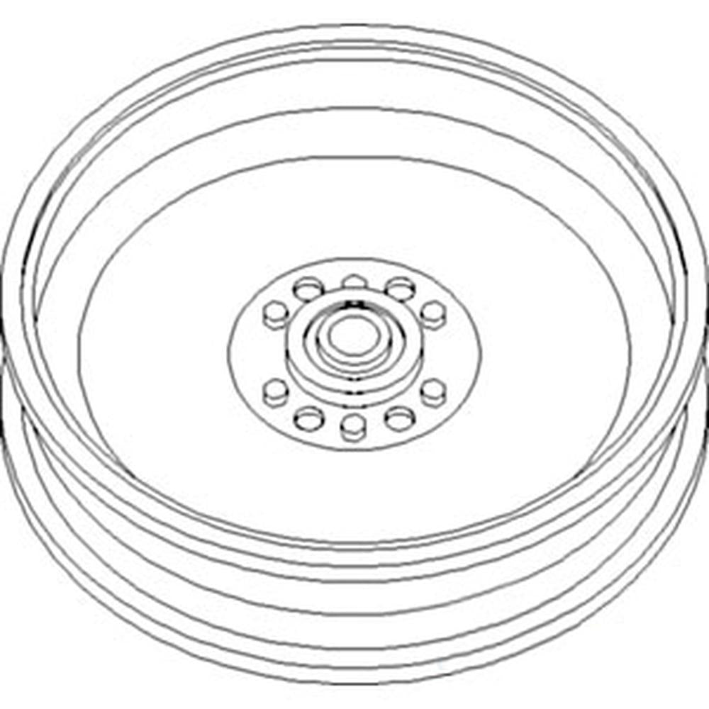 663887R91 Pulley Assembly Fits Case IH 1060 1420 1440 1460 1470 1480 1482 1620