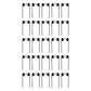 665929M1 Pack of 25 Square Baler Teeth Fits Massey Ferguson 3 9 10 12