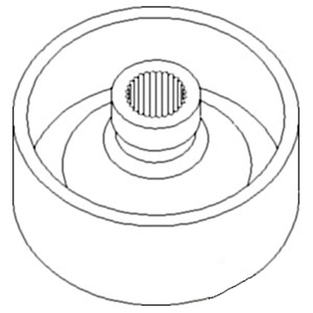 Brake Drum Fits Kubota B1550 B1700 B5100 B6100 B6200 B7100 B7200 66709-22360
