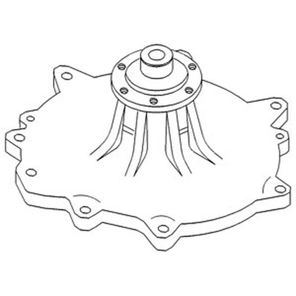Water Pump Fits International 986 1466 886 766 1066 1486 966 1086 Fits Case IH