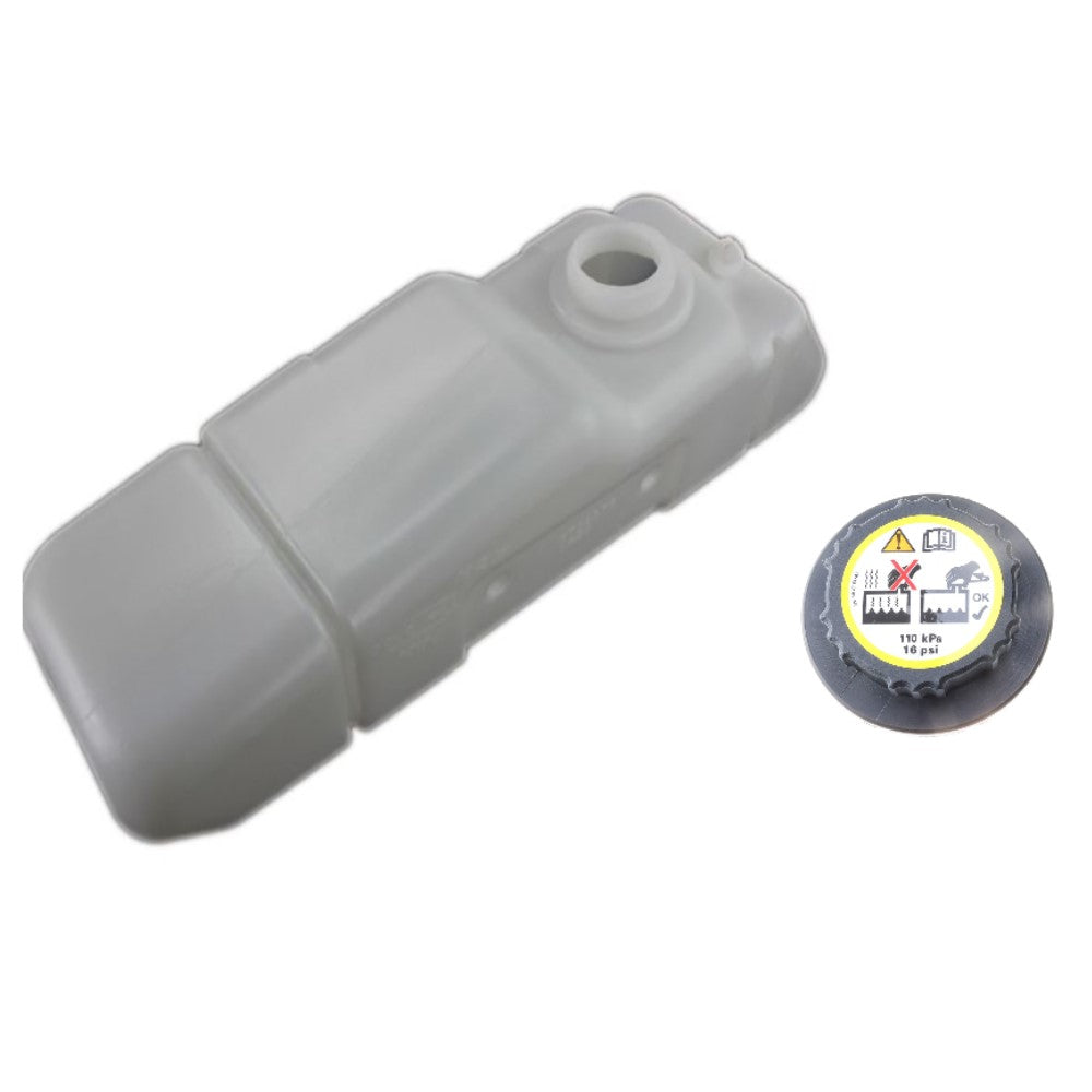 Radiator Coolant Tank/Cap Reservoir Overflow Bottle Fits Bobcat S250 Skid St