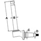 RH / LH Spindle Fits Case/International Harvester Replaces 67526C1