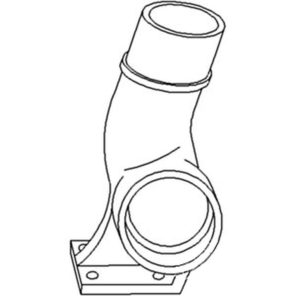 675316C3 Tractor Exhaust Elbow Fits International/Fits CS-IH 1066 1466 1566 4166