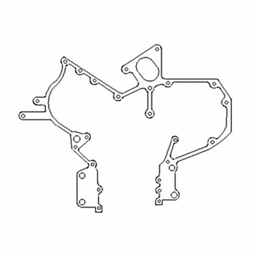 Timing Cover Gasket Fits International 766 1066 675813C2 Fits Case IH 675813C2