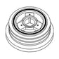 680275C92 Crankshaft Dampener Pulley Fits Case-IH 1440 1460 1480 815 915 100 186