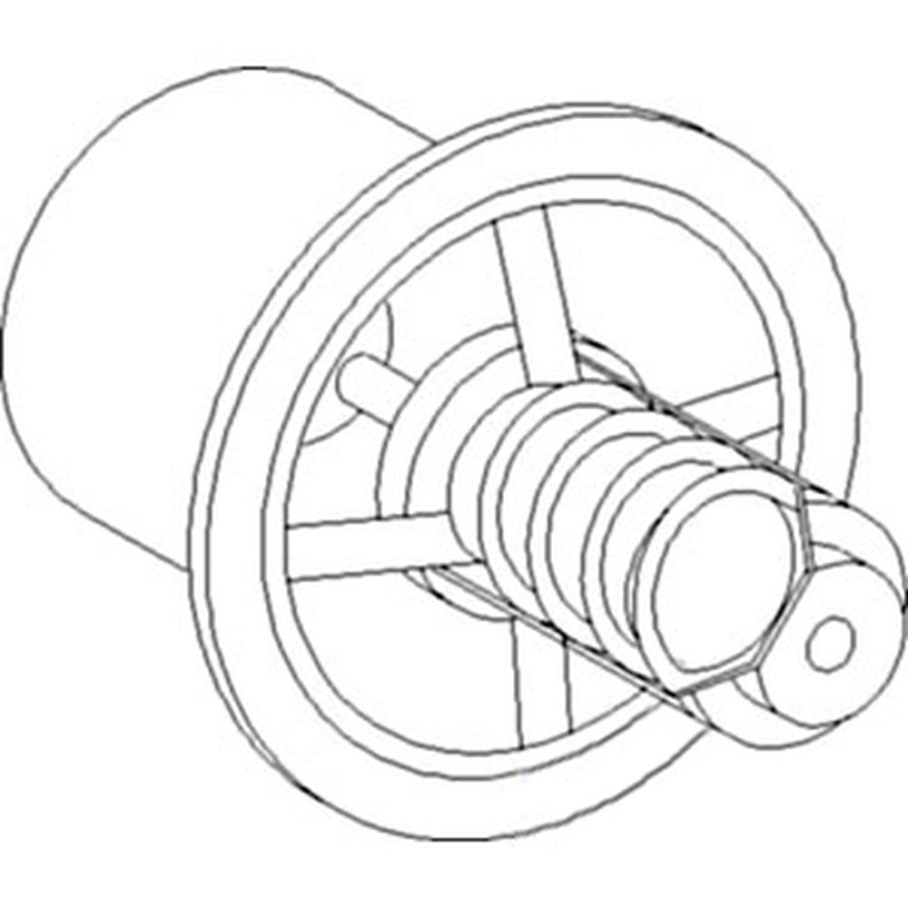 684739C1 Thermostat Fits Case IH 1086 1466 1486 1566 1586 3388 3488 ++ Tractors