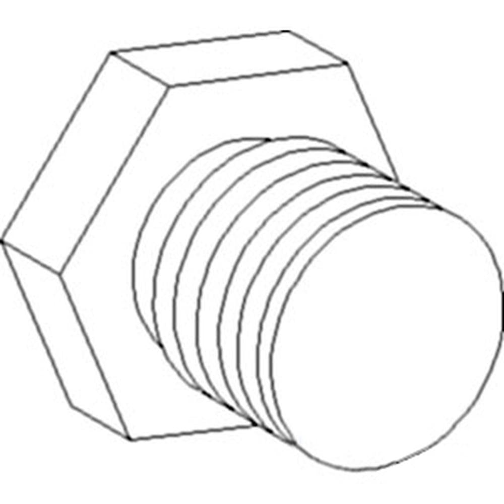 688067C1 New Oil Pan Drain Plug Fits Case-IH Tractor Models 560 656 660 +