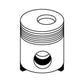 69491 Piston Fits Ford New Holland Gehl Vermeer Owattona L555 4600 M434-4 4