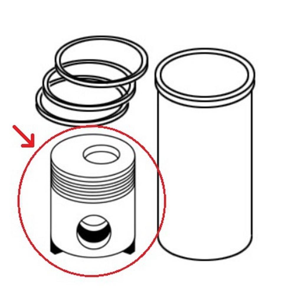 69491 Piston Fits Ford New Holland Gehl Vermeer Owattona L555 4600 M434-4 4