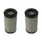 2X Air Filters Fits Kubota F2260 F2560 F2880 K7311-82390 6A100-82630 GA100-82630