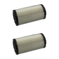 Qty 2: Outer Air Filter Fits Kubota Replaces 6A100-82630