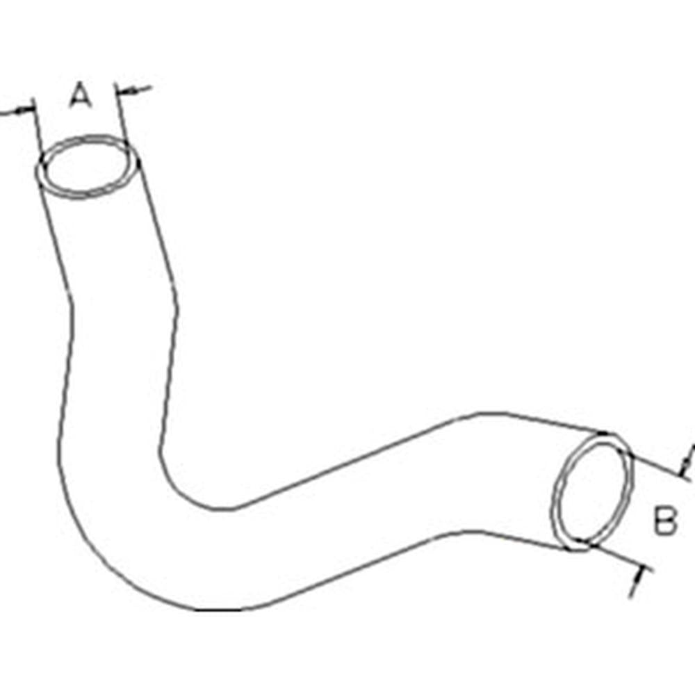 6A320-58570 New Lower Radiator Hose Fits Kubota Tractor Models B7500 +