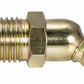 7001228 45 Degree Grease Nipple Fitting Brass M10X1 Threads Fits Liebherr