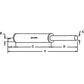 A-70207310 Muffler - Fits Allis-Chalmers Tractor Models 160, 6040
