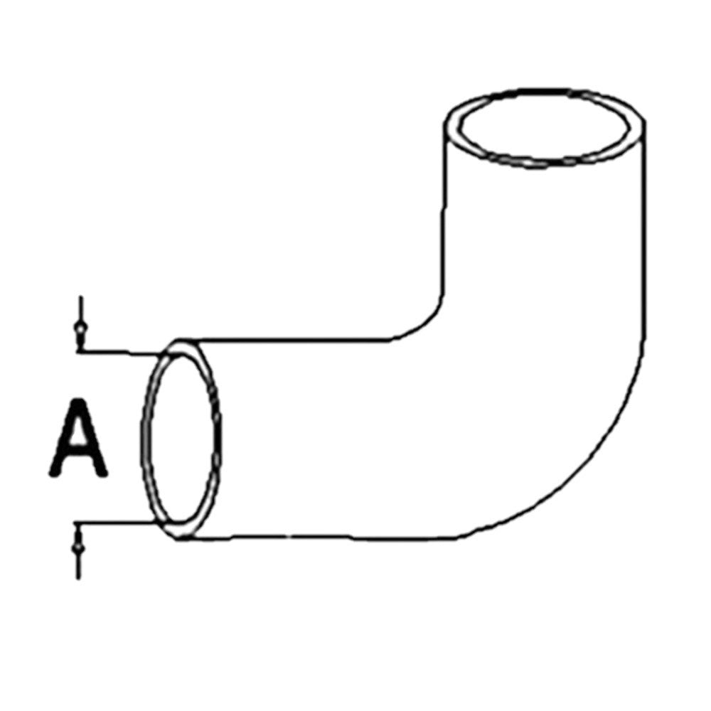 Upper Radiator Hose Fits Allis Chalmers Replaces 70227889