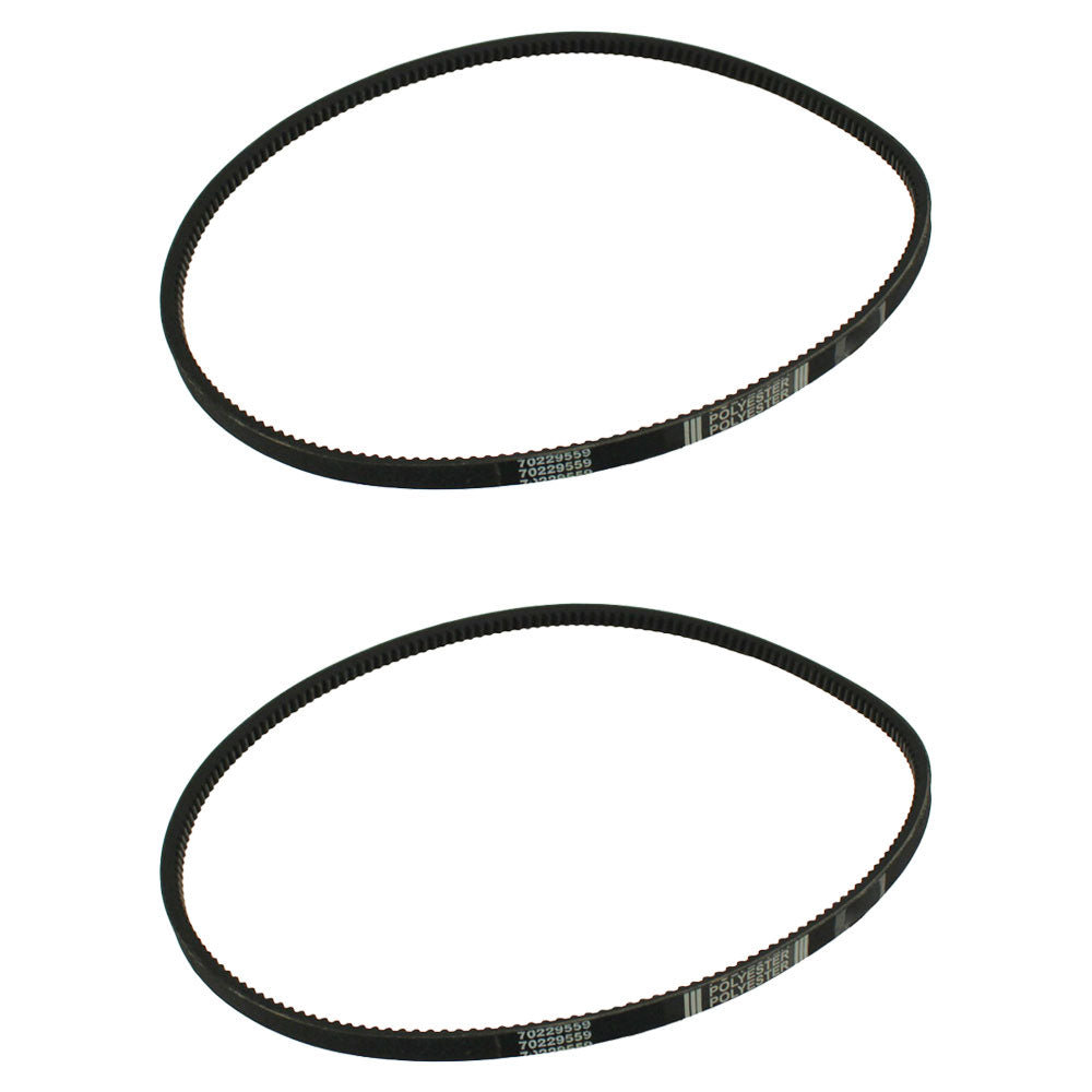 70229559 Set of 2 Fan Belts Fits Allis Chalmers AC Tractor Model D17