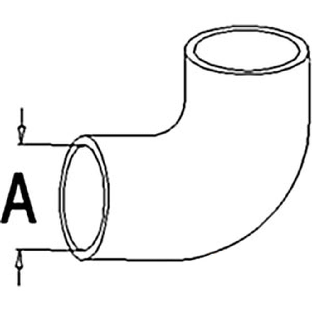 Upper Radiator Hose Fits Allis Chalmers D10 D12 70231965