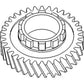 2nd Mainshaft Gear Fits Allis Chalmers Models 170 D17 70232408