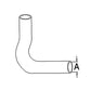 One New Lower Radiator Hose 70233431 Fits Allis-Chalmers D15
