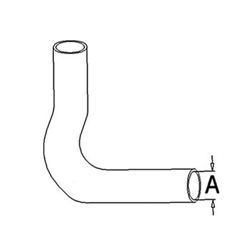One New Lower Radiator Hose 70233431 Fits Allis-Chalmers D15