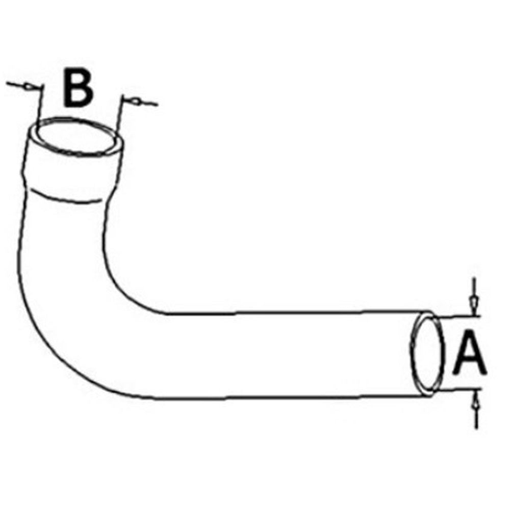 Lower Radiator Hose Fits Allis Chalmers Replaces 235356