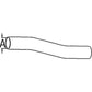 Upper Radiator Hose Fits D17 D19 70235361 70235361-A