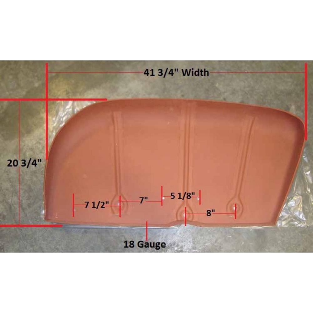70237344 New LH Fender Fits Allis Chalmers Tractor D17 D19 237344