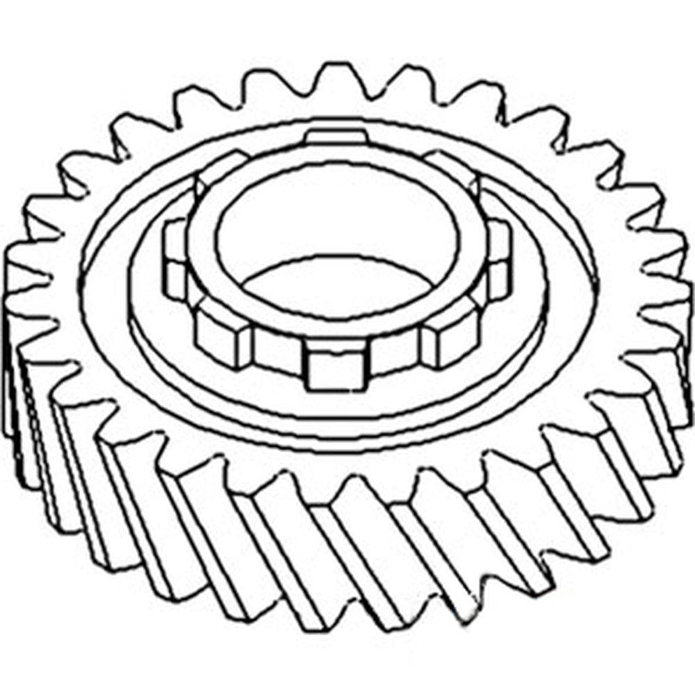 70240940 New 3rd Gear with 27/8 Teeth Fits Allis Chalmers 170 175 D17 D19