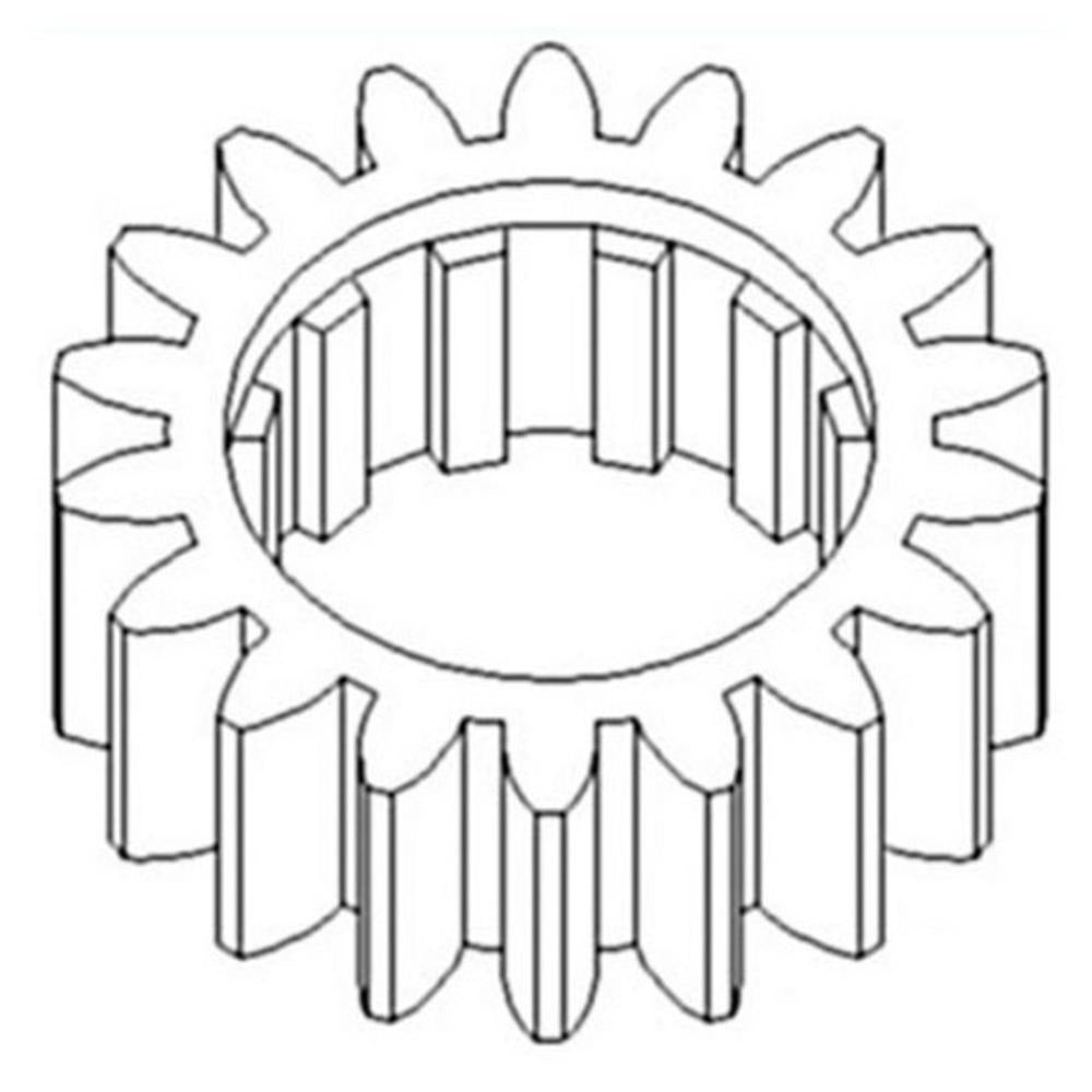 70246545V Tractor Reverse Countershaft Gear Fits Allis Chalmers 180 185 190 200