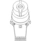 70249142 Headlight Switch Fits Allis Chalmers 160, 170, 175, 180, 185, 190+