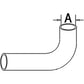 70249760 Lower Radiator Hose 1.5" ID Fits Allis Chalmers Tractors 170 175