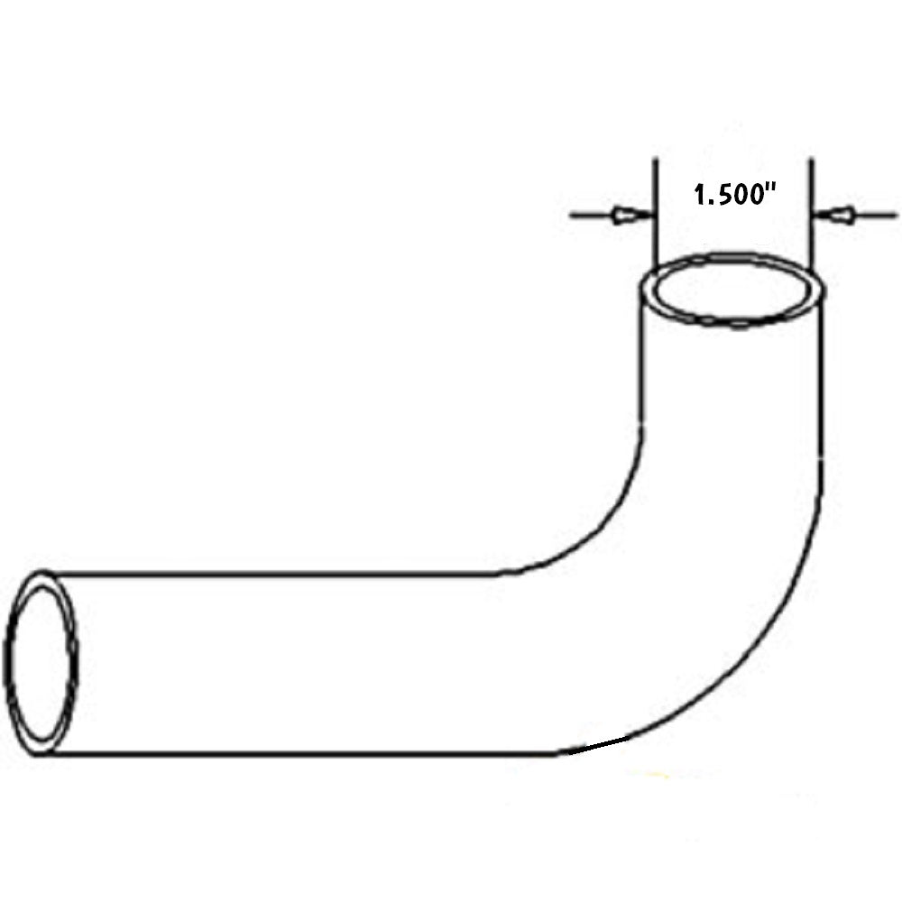 Lower Radiator Hose Fits Allis Chalmers Replaces 70249760